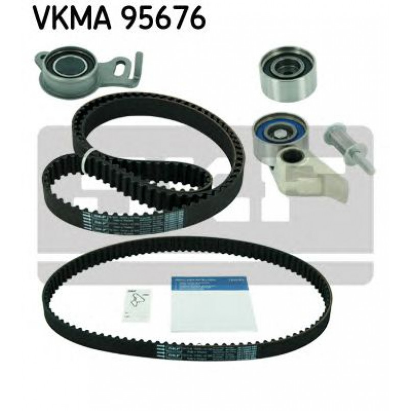 VKMA 95676 SKF Комплект ГРМ (ремінь + ролик)